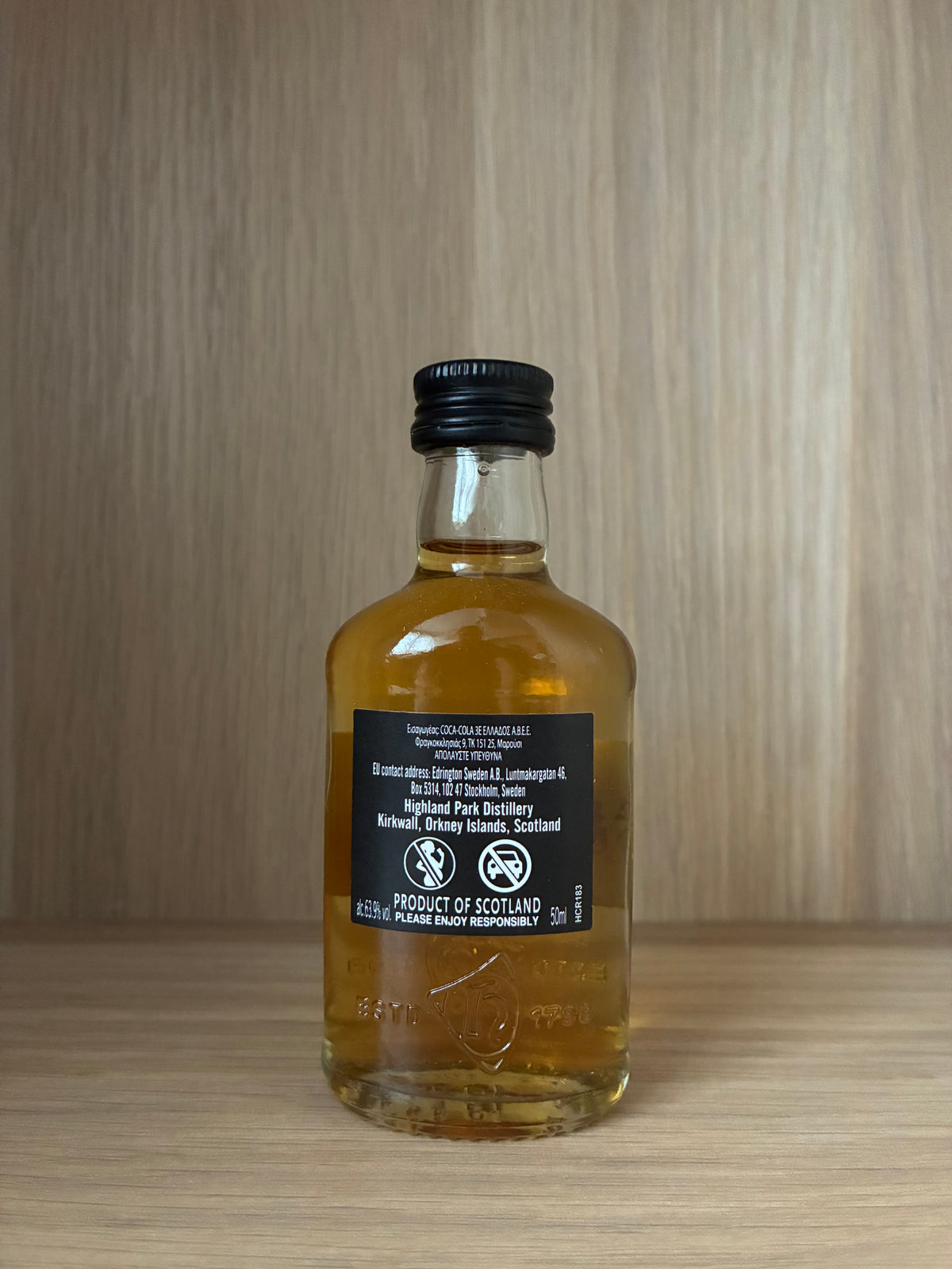 Highland park cask strength - miniature