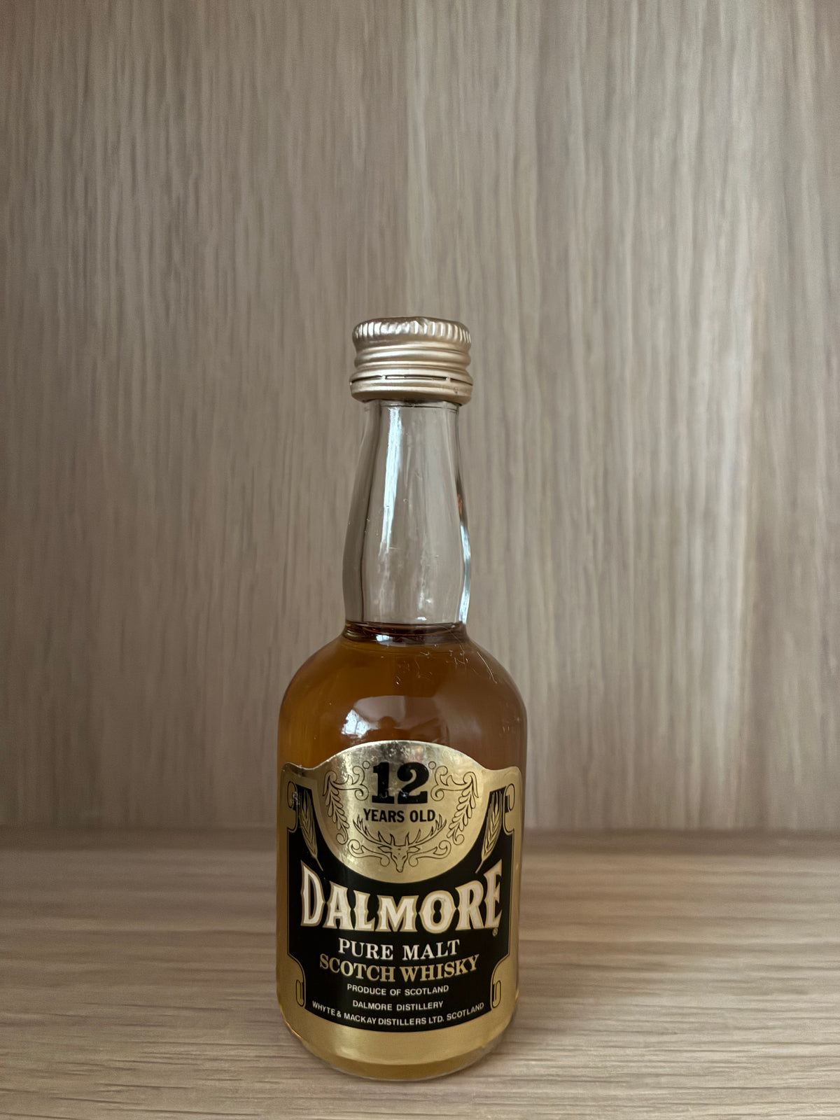 Dalmore 12y pure malt w&m - miniature