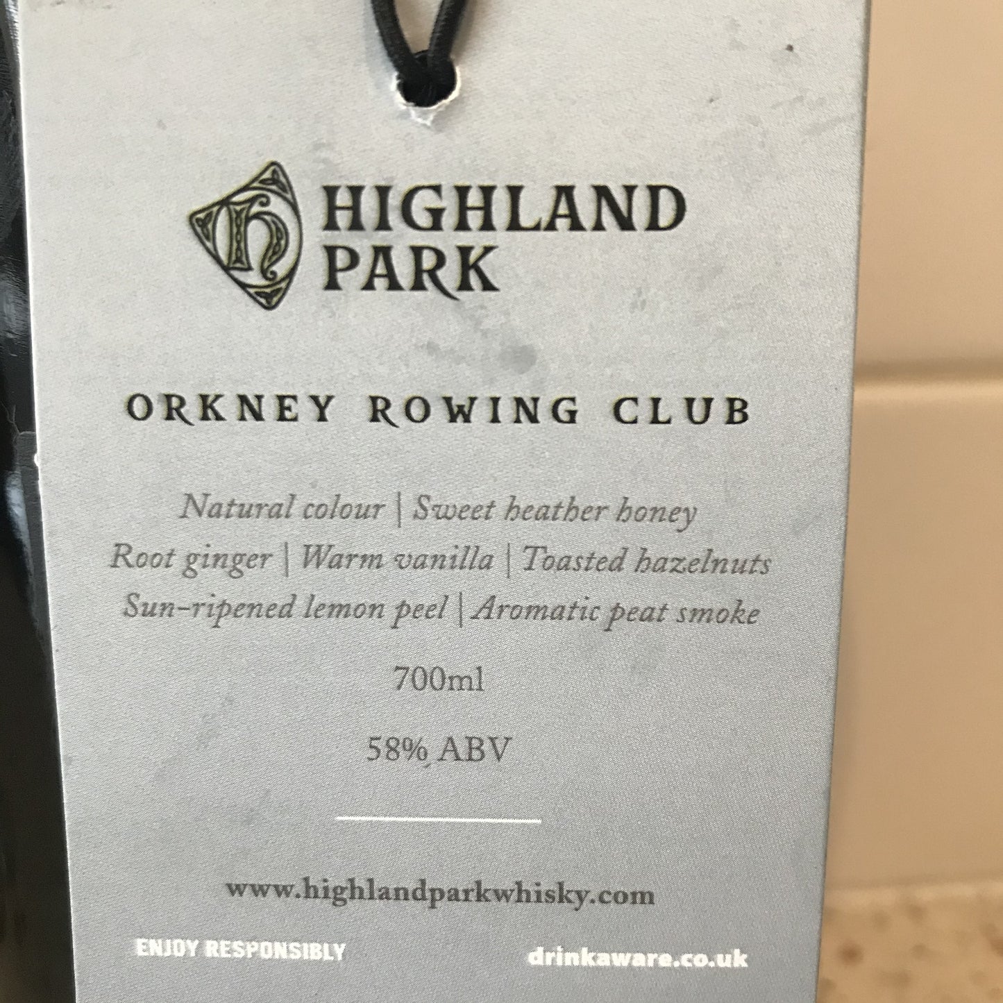 Highland Park - Orkney rowing club - 6cl
