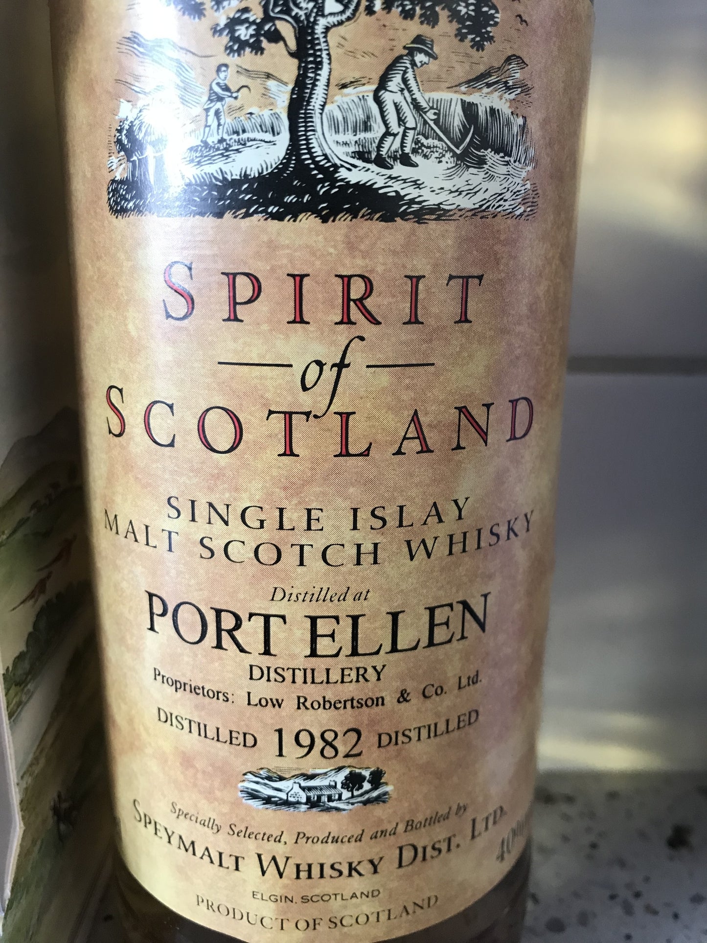Port Ellen 1982 - 2006 Spirit of Scotland Speymalt - 6cl
