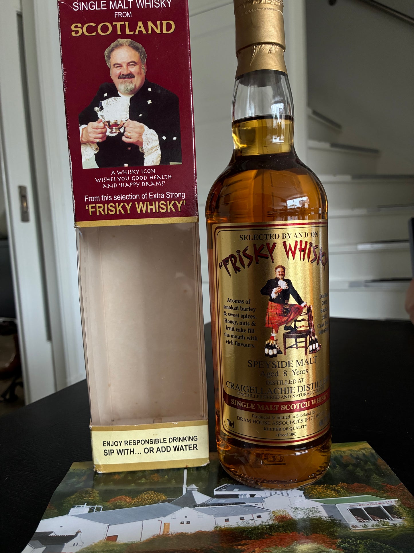 Craigellachie 2002 - 8y Frisky Whisky - full bottle