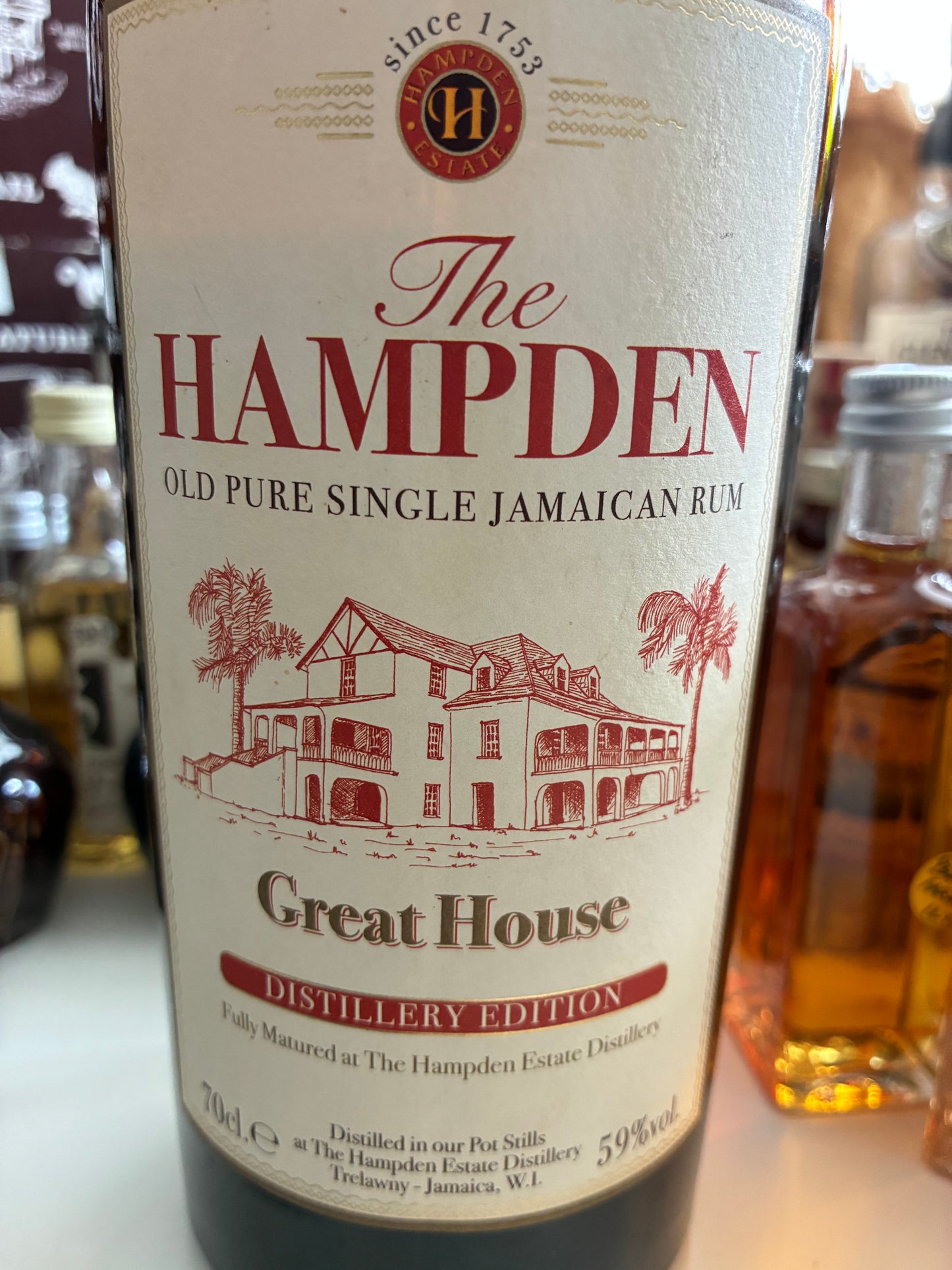 Hampden Great House - first 2019 edition - 6cl