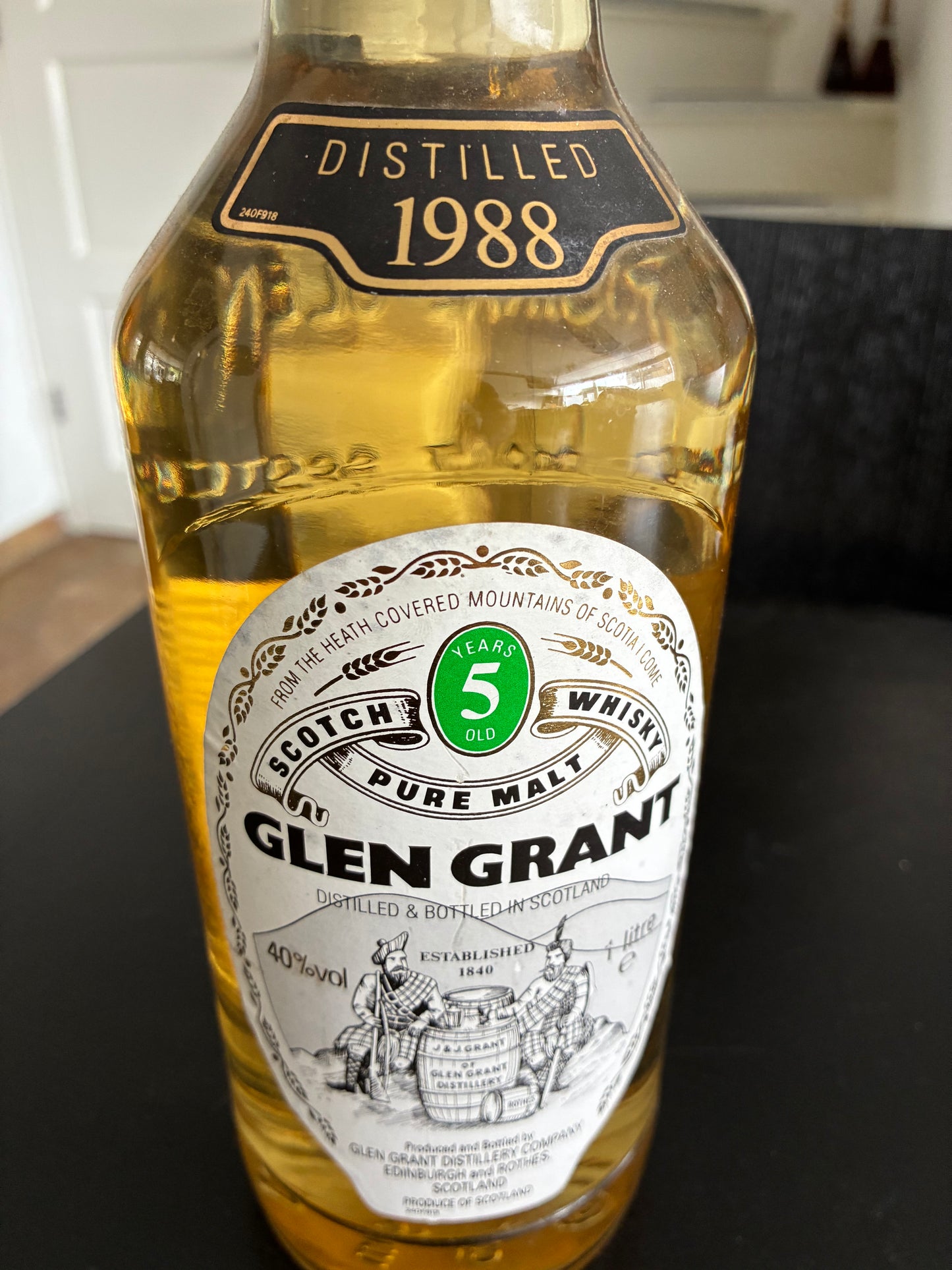 Glen Grant 5y - distilled 1988 OB - full bottle