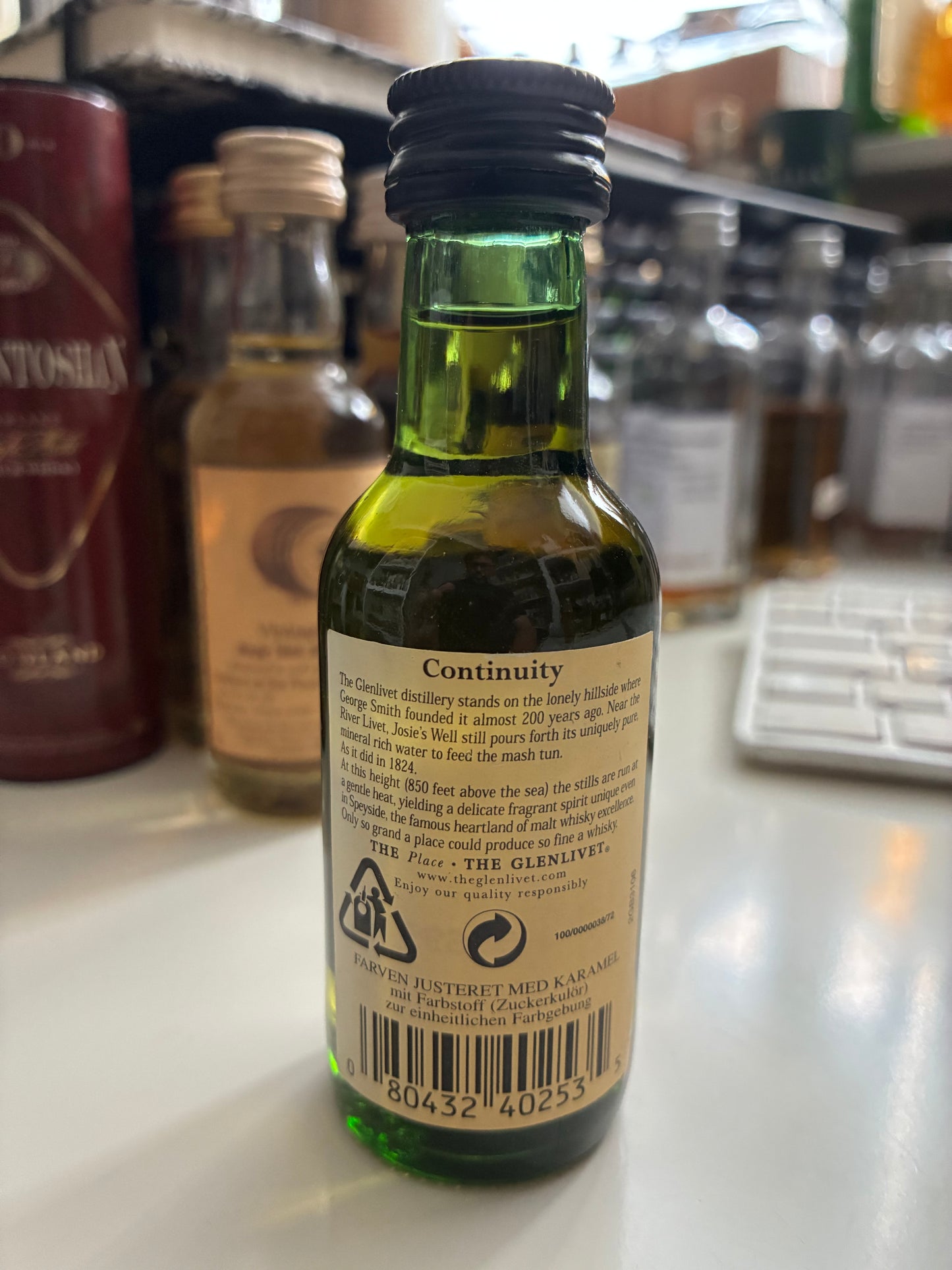 The Glenlivet 18y OB - miniature