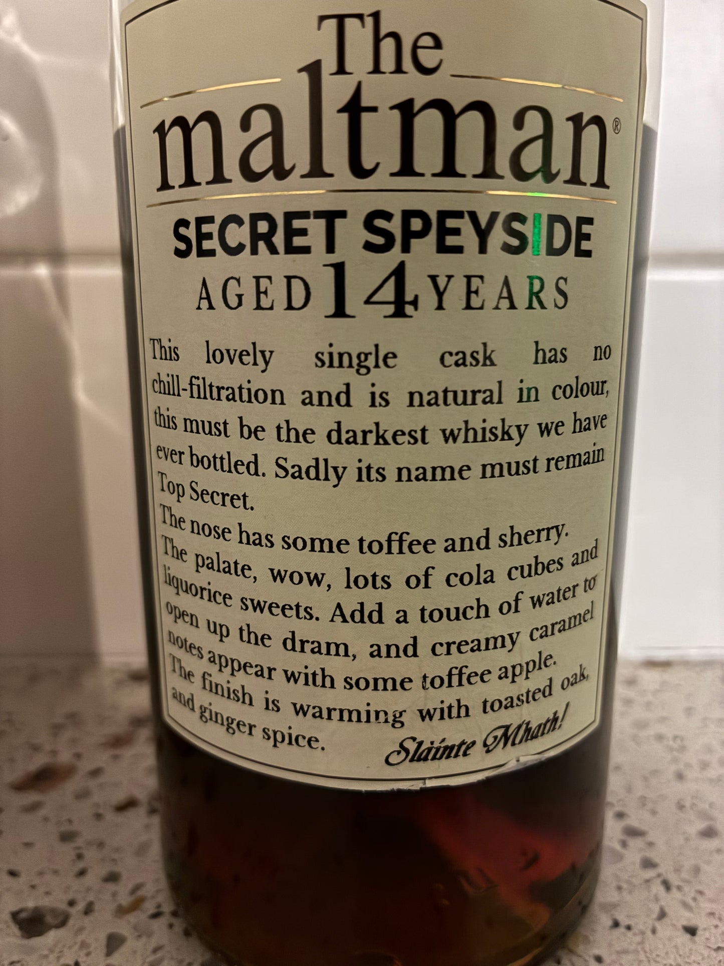 Macallan 2002 – 14y, first fill sherry single cask - 6cl