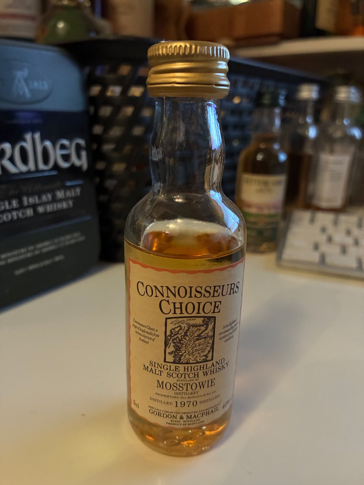 Mosstowie 1970 GM CC white label - miniature