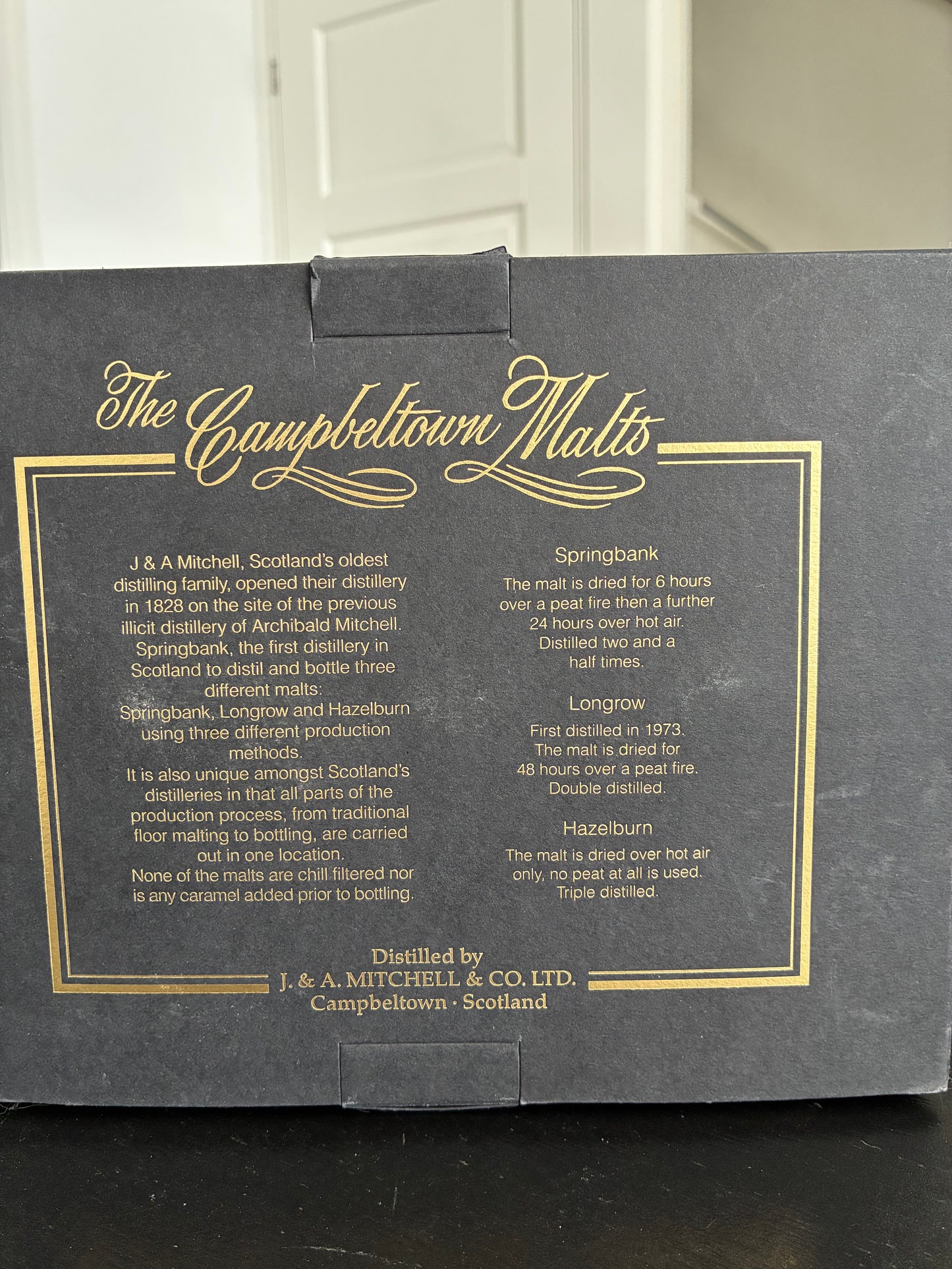 The Campbeltown Malts - 3 x 20cl CV collection - full bottles