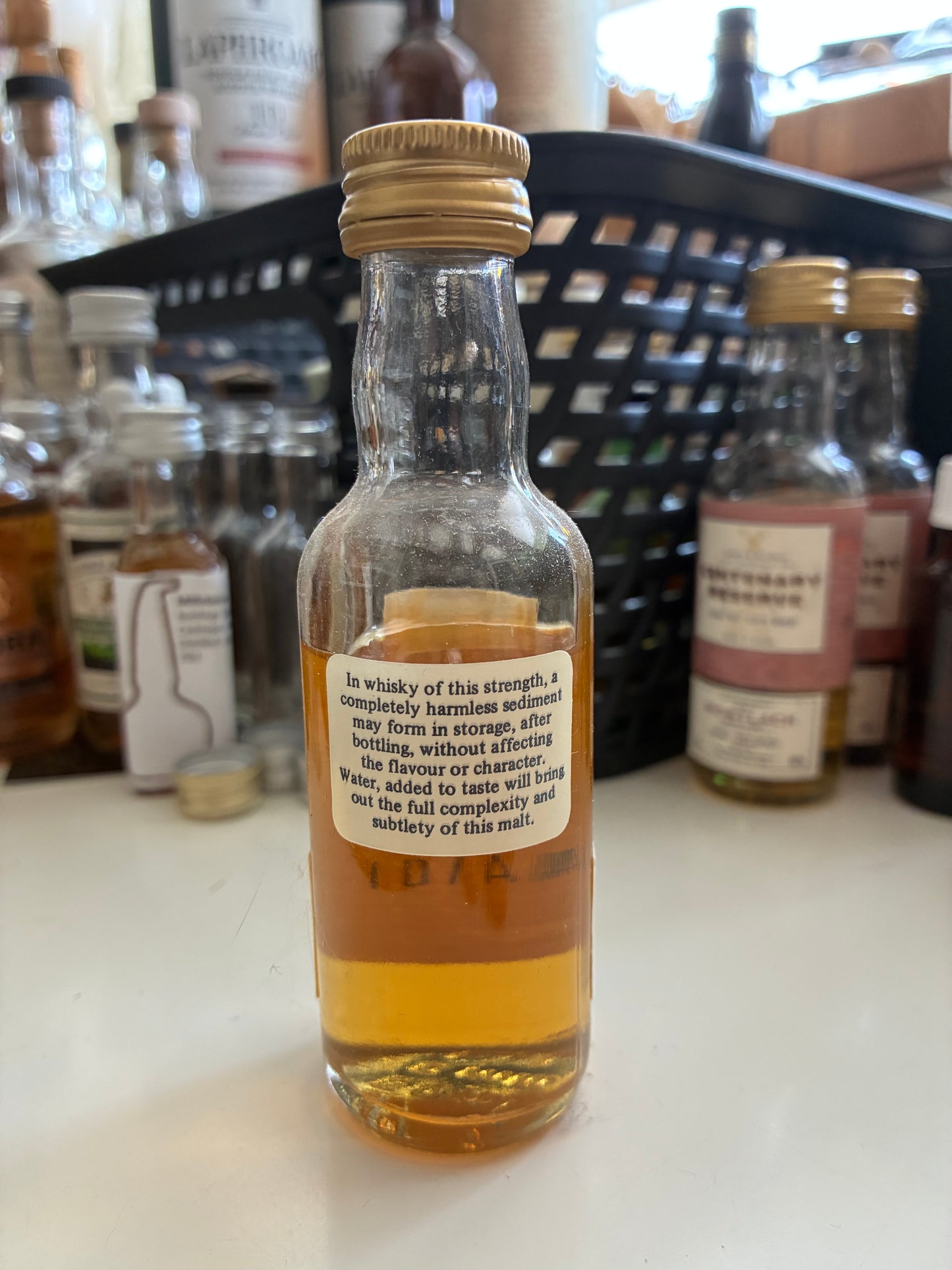 Highland Park 1982 GM Cask - miniature