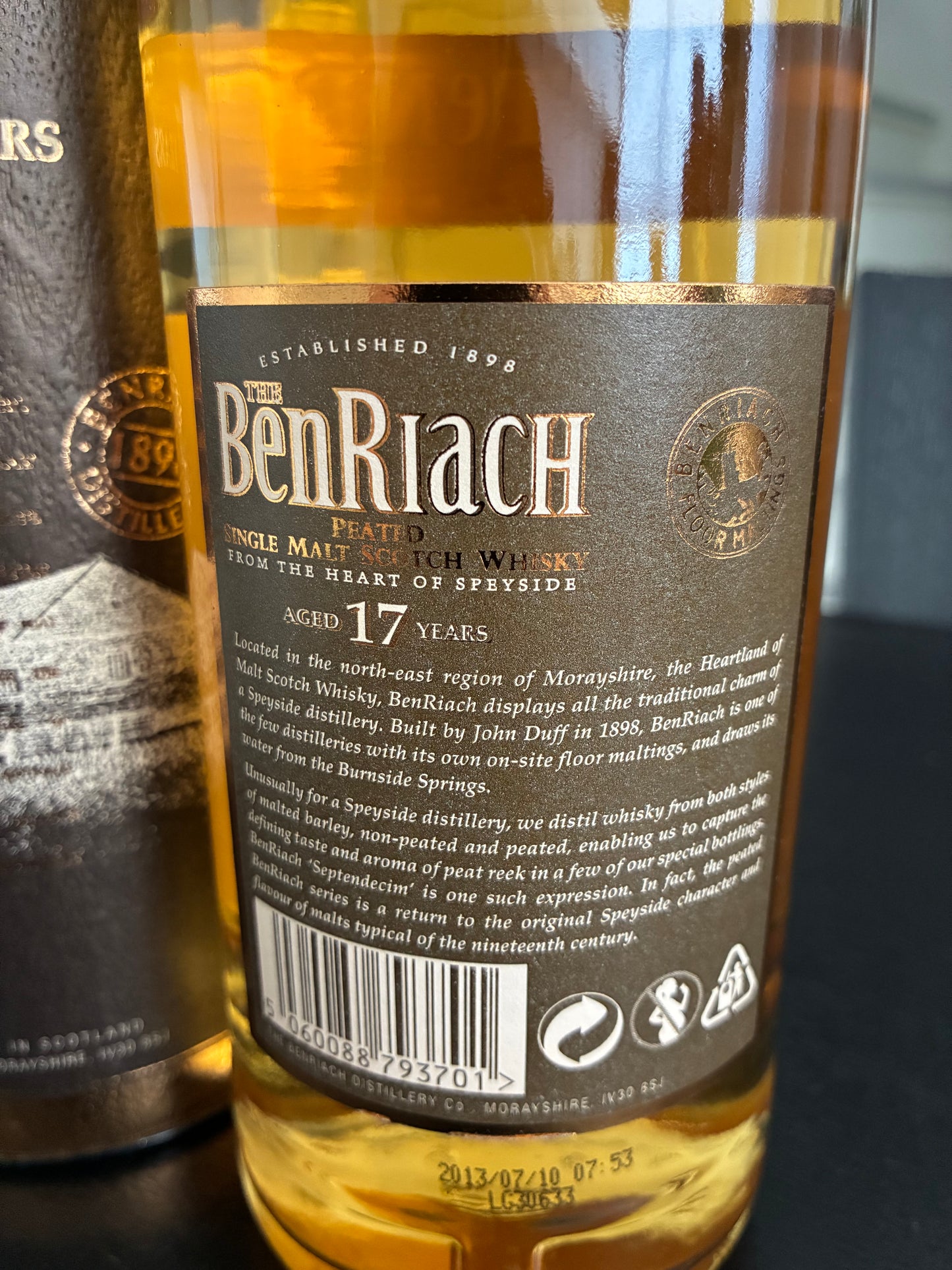 Benriach 17y Septendecim (2013) - full bottle