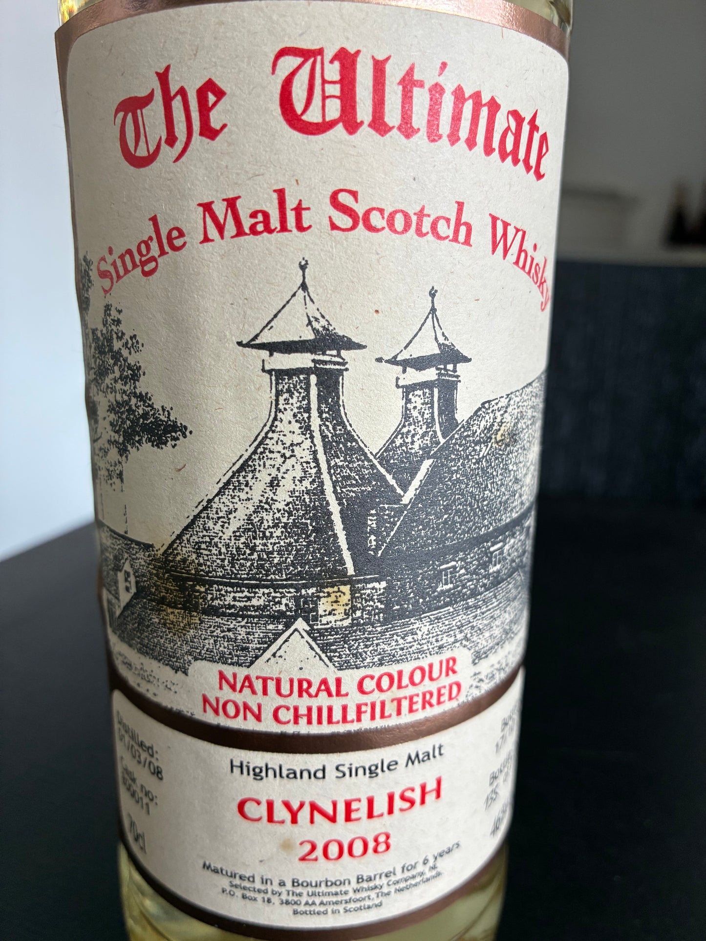 Clynelish 2008 - 6y - single cask The Ultimate - full bottle