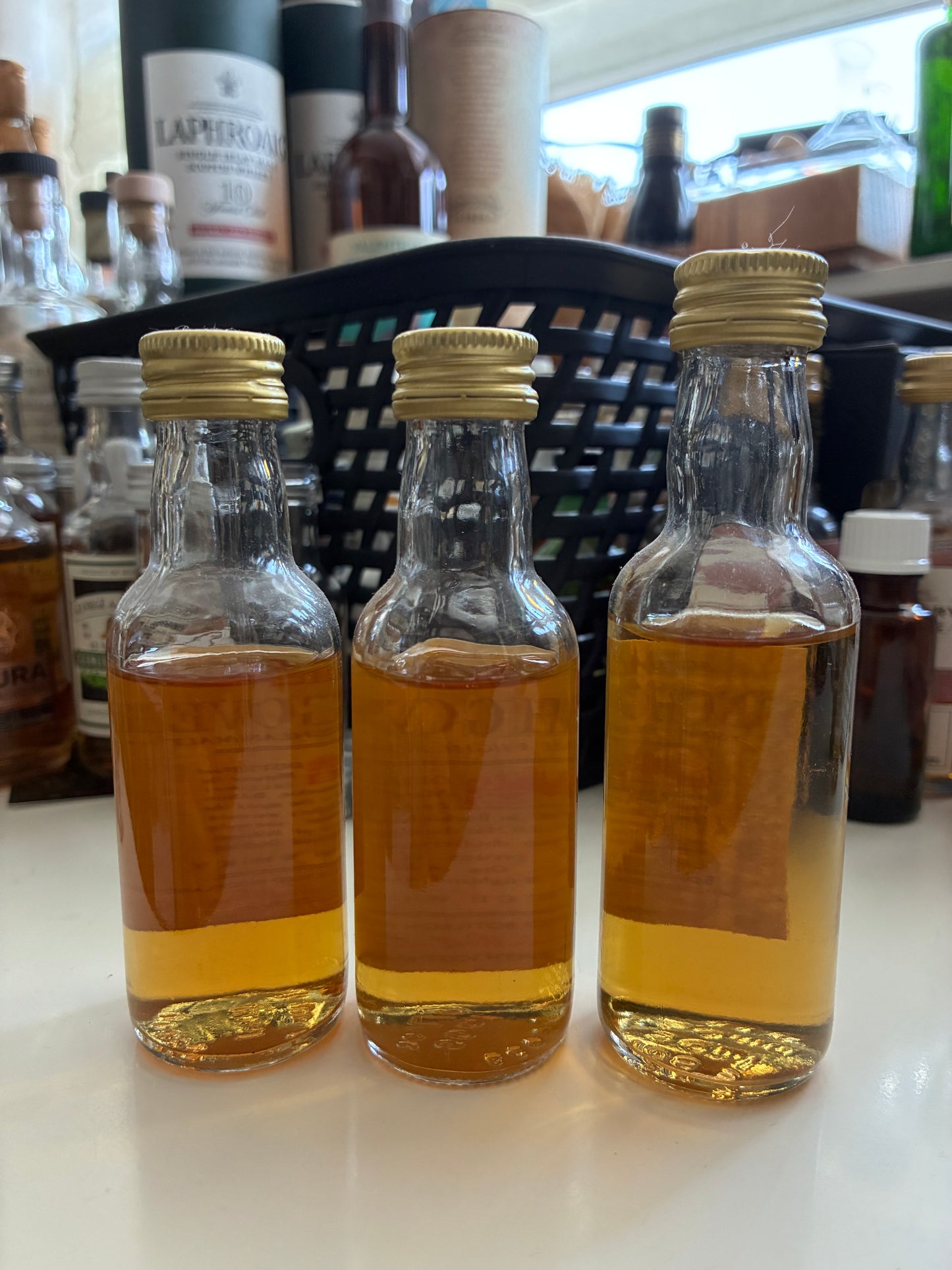 3 x Inchgower 12y - older miniatures