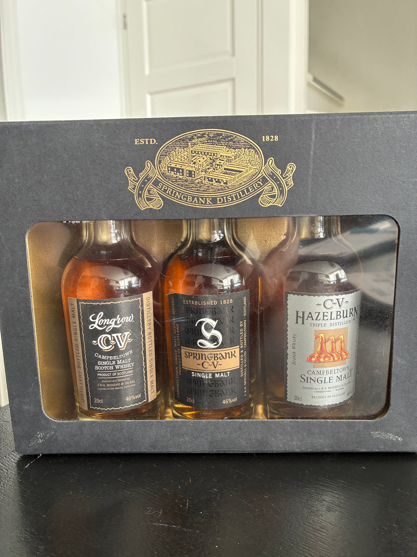 The Campbeltown Malts - 3 x 20cl CV collection - full bottles