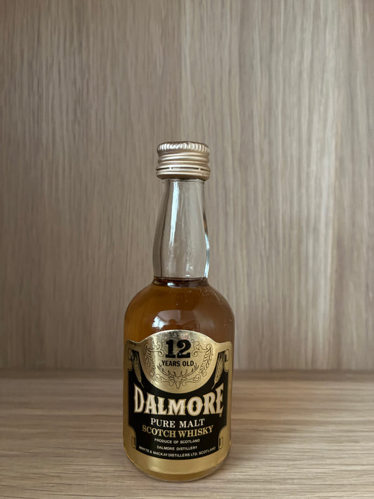 Dalmore 12y pure malt w&m - miniature