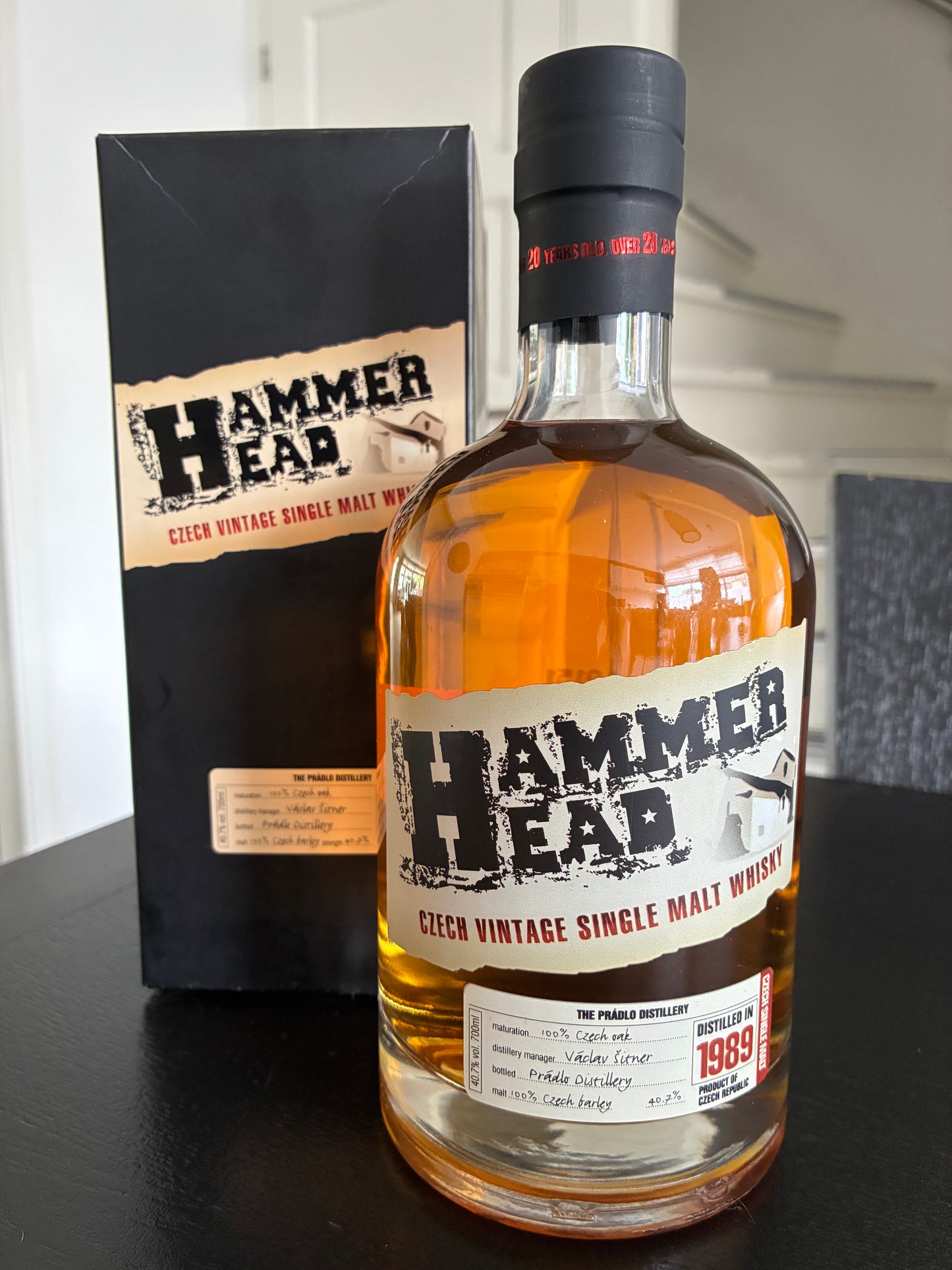 Hammer Head 1989 - Czech vintage single malt - full bottle