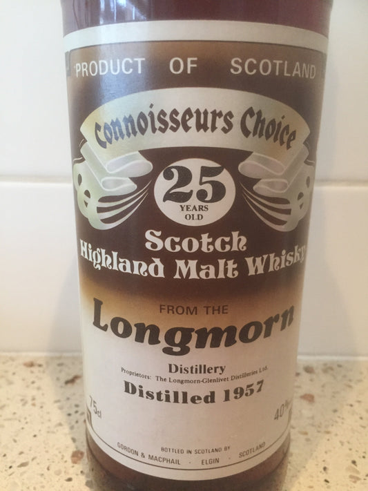 2cl - Longmorn 1957 - 25y GM CC old brown label