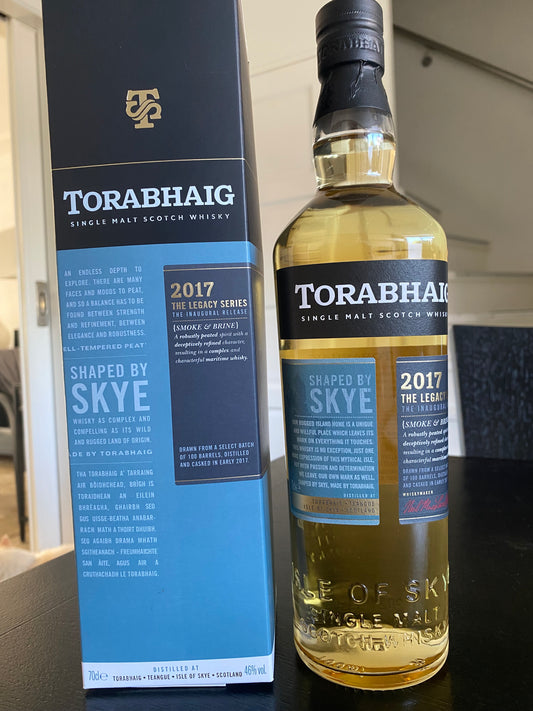 Torabhaig 2017 the inaugural release - full bottle