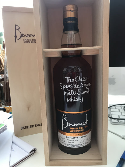 Benromach distillery exclusive sherry cask 40, 2011-2019 - 6cl