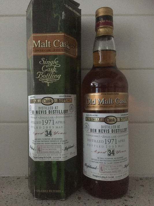 Ben Nevis 1971 - 34y DL OMC cask 466 - 6cl