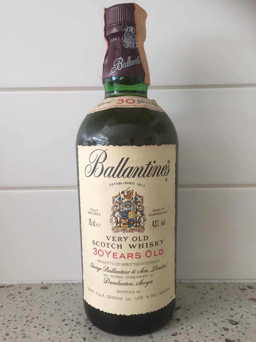Ballantine's very old sw - 30 years old - 6cl – Whisky Aby