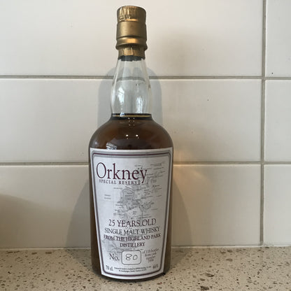Highland Park 25y - single cask 7896 - 6cl