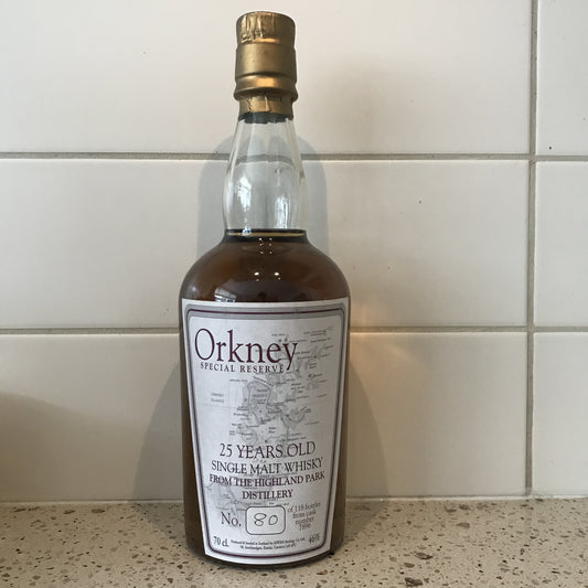 Highland Park 25y - single cask 7896 - 6cl