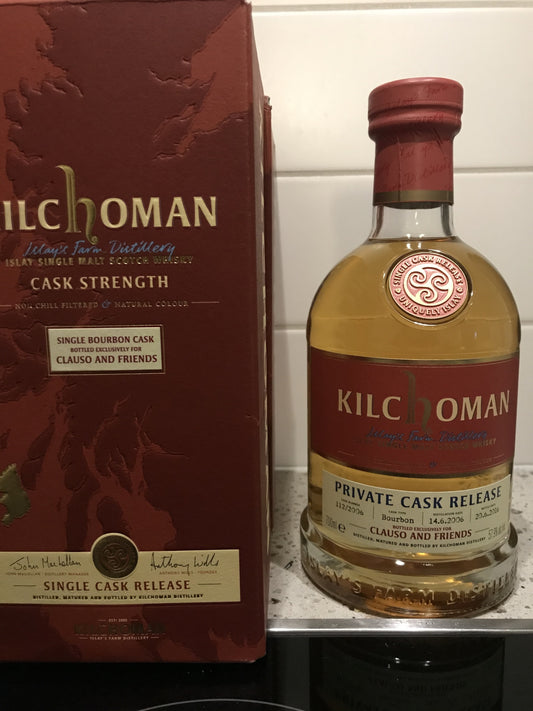 Kilchoman 2006 single bourbon cask 112/2006 - 6cl