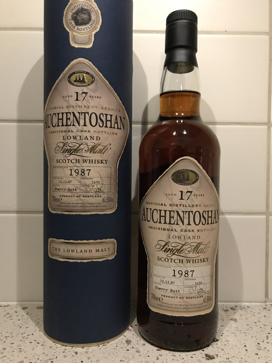 Auchentoshan 1987 - 17y single cask 1659 OB - 6cl