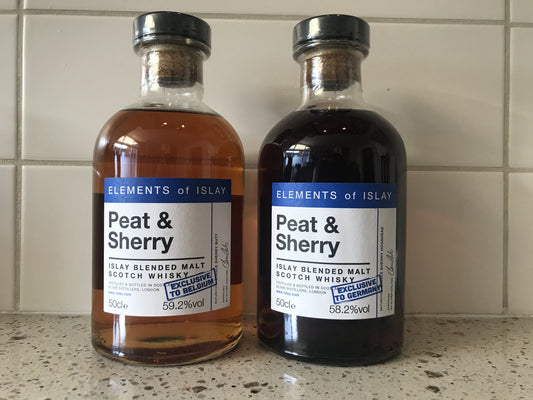 Elements Peat & Sherry, exclusive Belgium and Germany - 2 x 6cl