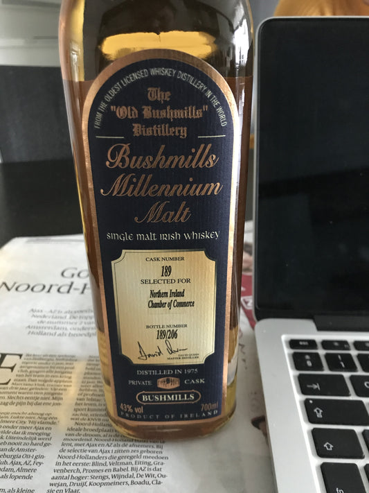Bushmills Millennium Malt 1975 OB - single cask 189 - 6cl