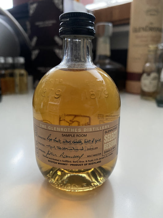 Glenrothes select reserve - first edition miniature