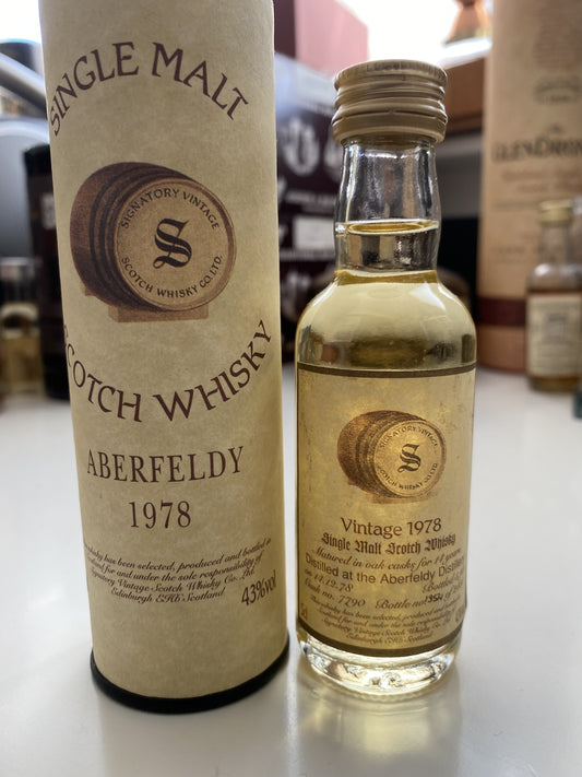 Aberfeldy 1978 SV - miniature