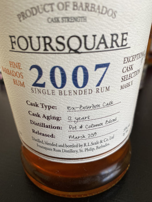 Foursquare 2007 12y - Mark X - 6cl