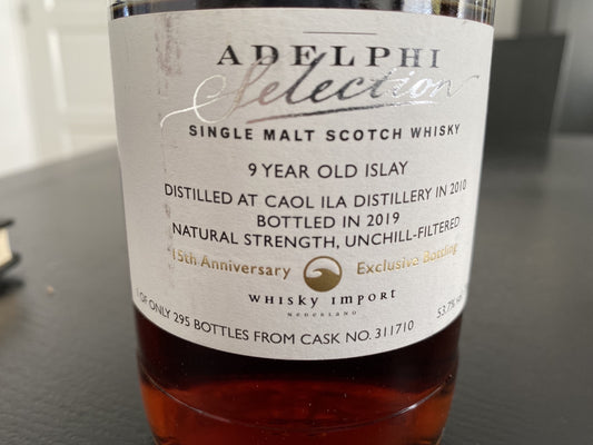 Caol Ila 2010 9y Adelphi single cask 311710 - 6cl