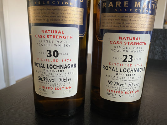 Royal Lochnagar 1974 - 30y OB Rare Malts - 6cl