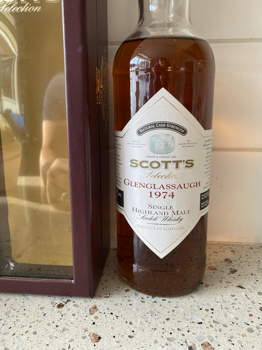 Glenglassaugh Scott's selection 1974 bottled 1998 single cask - 6cl