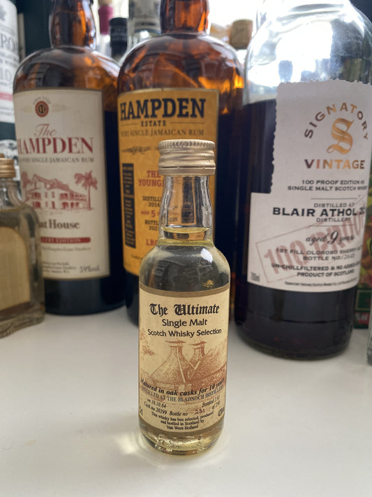 Bladnoch 1984 10y cask 20299 Ultimate - miniature