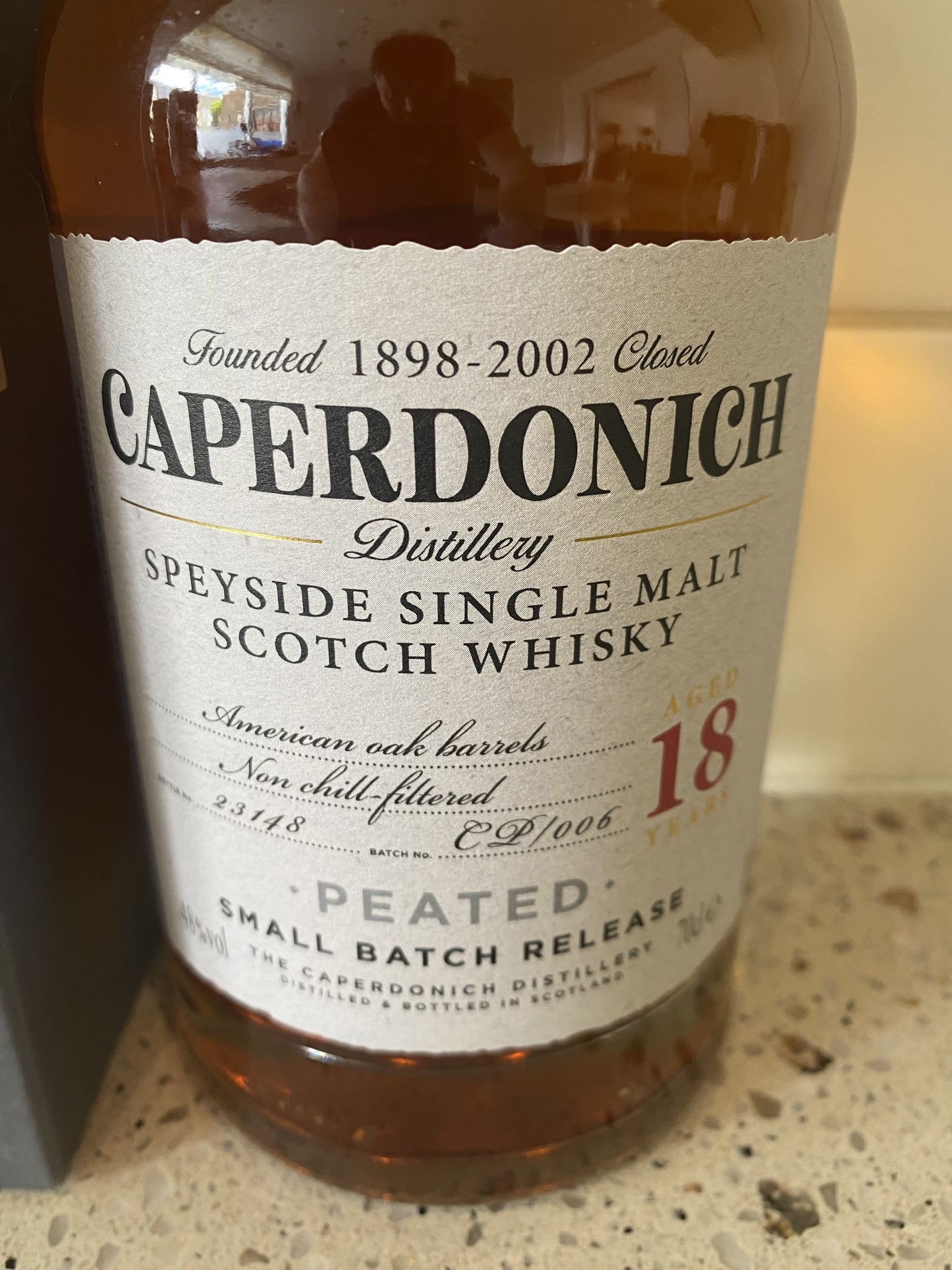 Caperdonich 18y OB, small batch CP/006 - 6cl