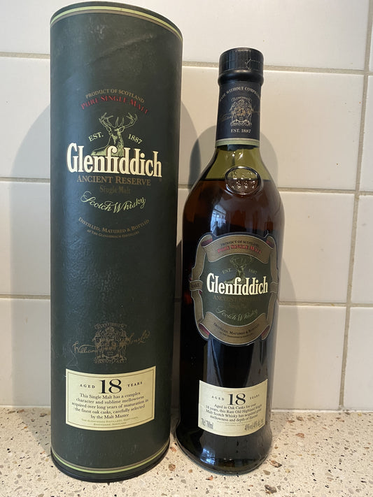 Glenfiddich 18y ancient reserve - older edition - 6cl