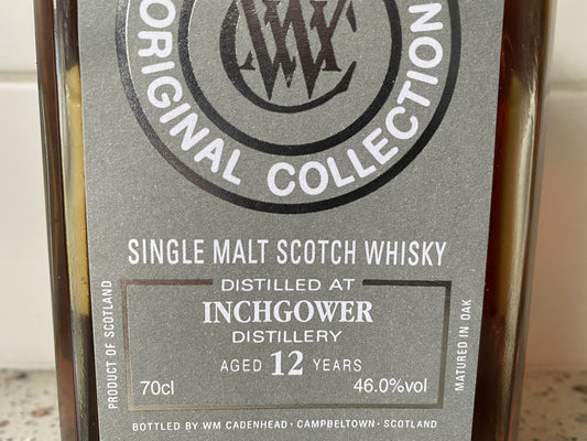 Inchgower 12y Cadenhead original collection - 6cl
