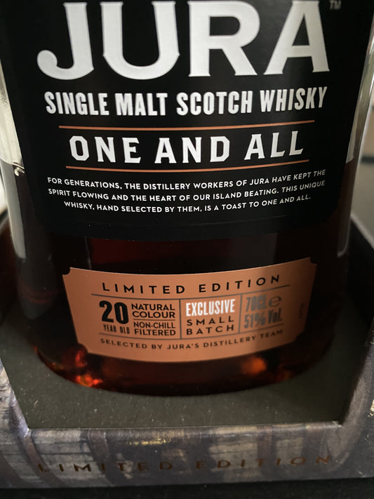 Jura one and all - 20y exclusive - 6cl
