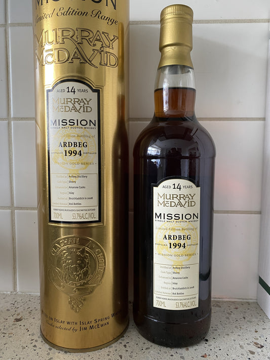 Ardbeg 1994 14y Mission gold series MM - 6cl