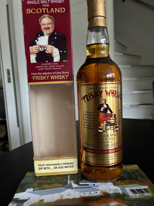 Craigellachie 2002 - 8y Frisky Whisky - full bottle