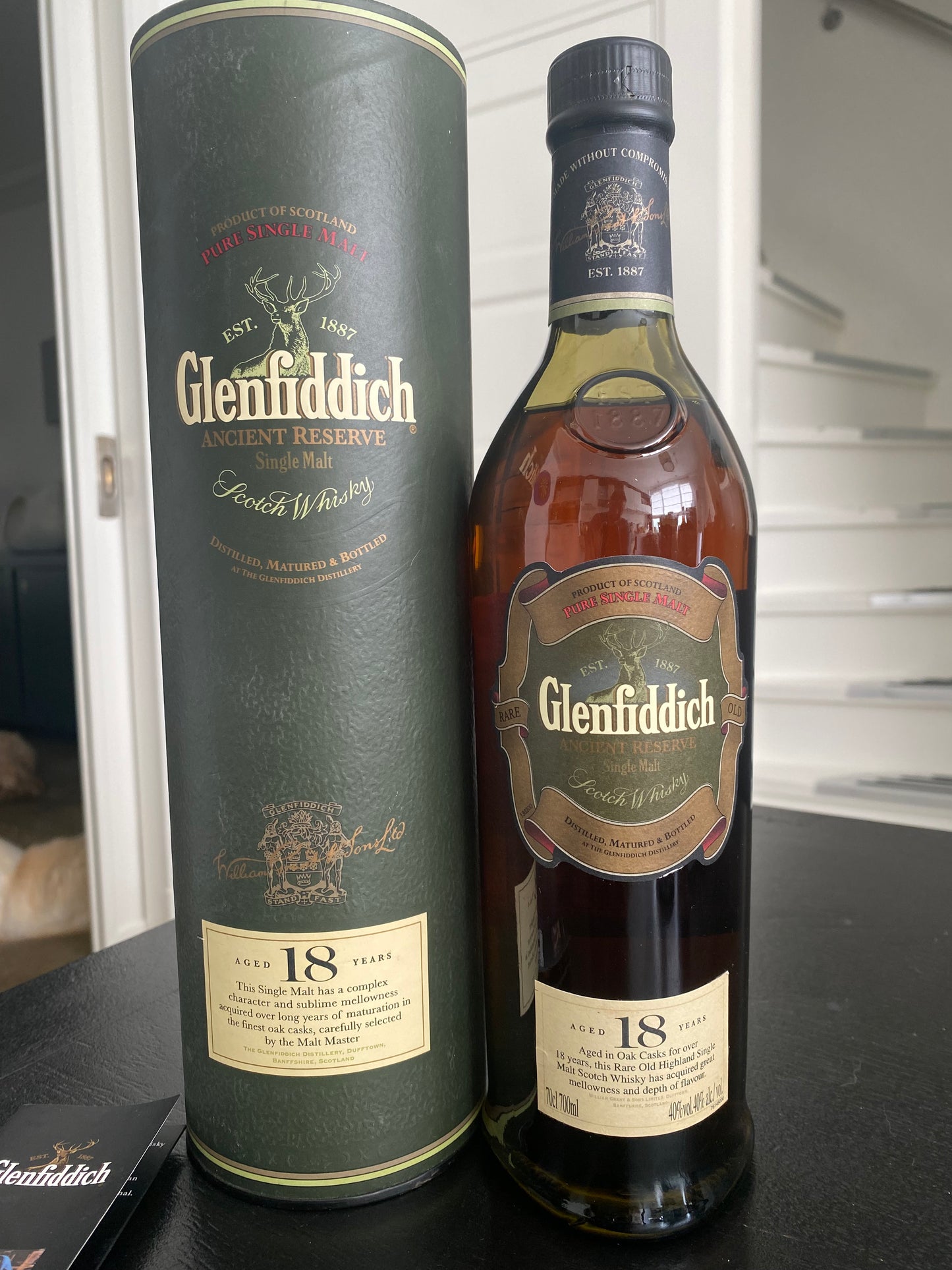 Glenfiddich 18y Ancient Reserve - full bottle