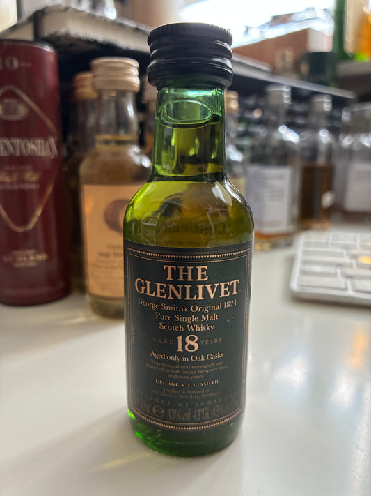 The Glenlivet 18y OB - miniature