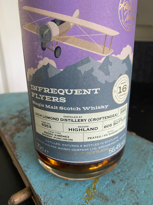 Loch Lomond (Croftengea) 2005 - 16y - single cask 6353 px - 6cl