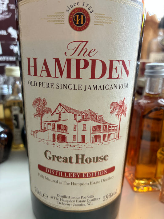 Hampden Great House - first 2019 edition - 6cl