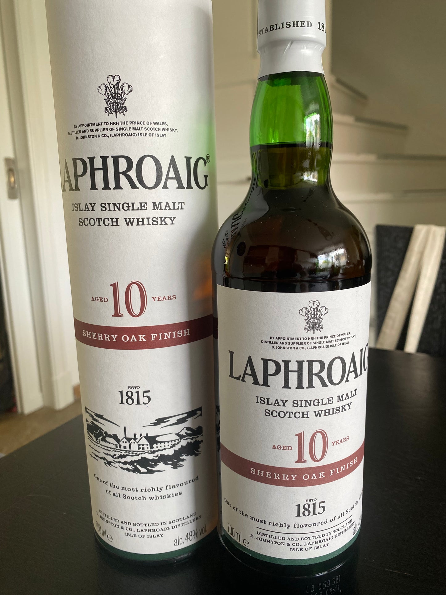 Laphroaig 10y - sherry oak finish OB