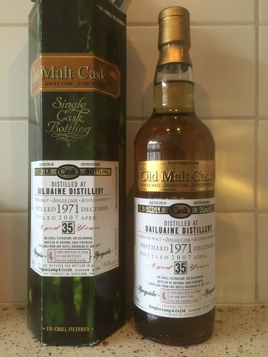 Dailuaine 1971 - 35y Douglas Laing Old Malt Cask single cask 3519 - 6cl