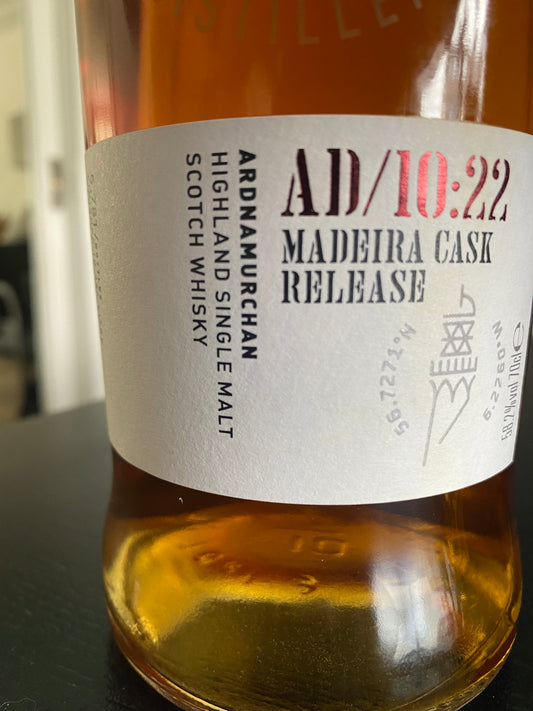 Ardnamurchan AD/10:22 Madeira Cask Release - 6cl