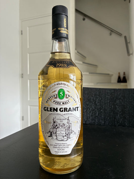 Glen Grant 5y - distilled 1988 OB - full bottle